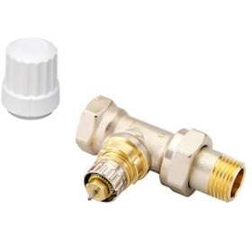 RA-IN 15 corps de robinet à Kv réglable, 1/2' droit dimensions NF|Danfoss-DFS013G6584
