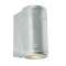MANDAL galvanisé GU10 2x25W halogène. max. IP44 classe I|Norlys-NOS1371GA