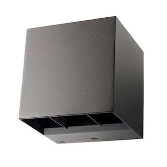 ARTES applique décorative graphite LED 8W 2700K classe II IP65|Sg lighting-NOL641703