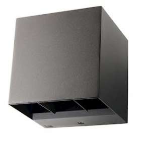 ARTES applique décorative graphite LED 8W 2700K classe II IP65|Sg lighting-NOL641703