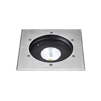 TECNISOL 200 - Enc.Sol Ext. IP67 IK10, carré, inox, LED 20W 60DEG 3000K 1850lm|Aric-ARI50644