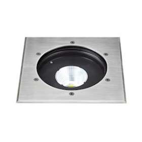 TECNISOL 200 - Enc.Sol Ext. IP67 IK10, carré, inox, LED 20W 60DEG 3000K 1850lm|Aric-ARI50644