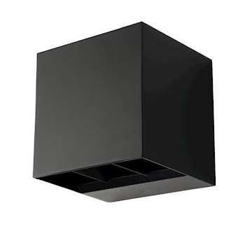 ARTES applique décorative noir LED 8W 4000K classe II IP65|Sg lighting-NOL641708
