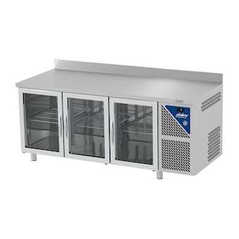 TABLE VITRÉE GN 1/1 PROF. 700 POSITIVE|Nosem-NOETG703V-2