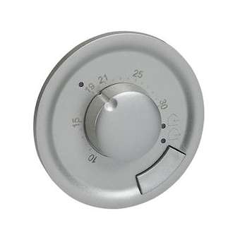 Enjoliveur Céliane pour thermostat d'ambiance - finition titane|Legrand-LEG068540