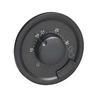 Enjoliveur Céliane pour thermostat d'ambiance - finition graphite|Legrand-LEG067980