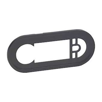 Enjoliveur Céliane pour thermostat ou programmateur chauffage - graphite|Legrand-LEG067992