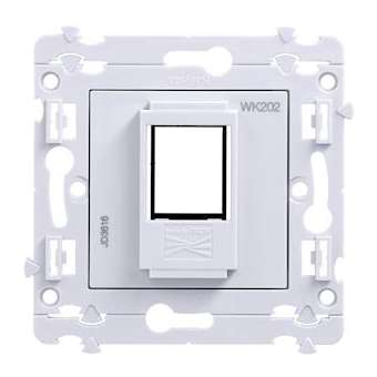 kallysta Support RJ45 keystone|Hager-HAGWK202