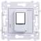 kallysta Support RJ45 keystone|Hager-HAGWK202