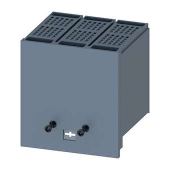 CACHE-BORNES LONG 3 POLES 1 PIECES Acces. p: 3VA1 100/160|Siemens Industries et Infrastructures-SIE3VA9111-0WF30