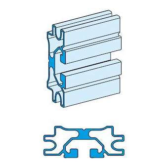 Linergy LGYE - Profil JdB horizontal - 630A - L2000mm|Schneider Electric-SCHLVS04560