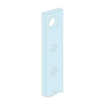 Linergy BS - JdB en gaine 630A - barres taraudées 32x8 - L1400 mm - lot de 4|Schneider Electric-SCHLVS04174