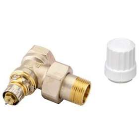 RA-IN 20 corps de robinet à Kv réglable, 3/4' équerre dimensions NF|Danfoss-DFS013G6585