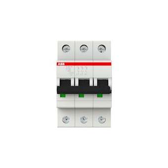 Disjoncteur S203M 3P 50A Courbe C Raccordement à vis - 15KA (3Modules)|ABB-ABB354343