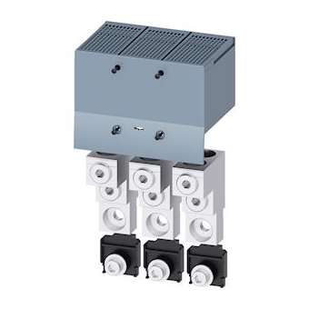 BORNE CONDUCTEUR ROND 2 CABLES 3 PIECES|Siemens Industries et Infrastructures-SIE3VA9403-0JJ23
