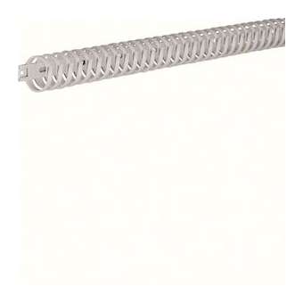 Goulotte de câblage flexible Polyamide sans halogene 30mm L0,5m gris clair|Hager-HAGM5692