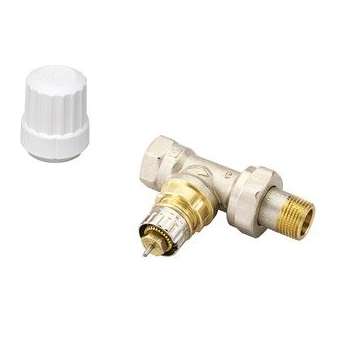 RA-IN 10 corps de robinet à Kv réglable, 3/8' droit dimensions NF|Danfoss-DFS013G6582