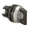 Bouton tournant lum manette noire IP69 Osmoz composable - 2 positions fixes 45DE|Legrand-LEG024033