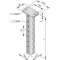Pendard HU.5050, 900 mm, GC|Niedax France-NDX708332