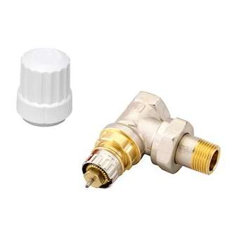 RA-IN 10 corps de robinet à Kv réglable, 3/8' équerre dimensions NF|Danfoss-DFS013G6581