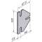 Gousset en T 180DEG, pour C35x35, Gamme SU 35, EZ|Niedax France-NDX019706