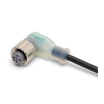 Connecteur, m12, pvc, 4 broches, angle droit, 5m, led (pnp)|Omron electronics-OMRXS2F-M12PVC4A5MPLED