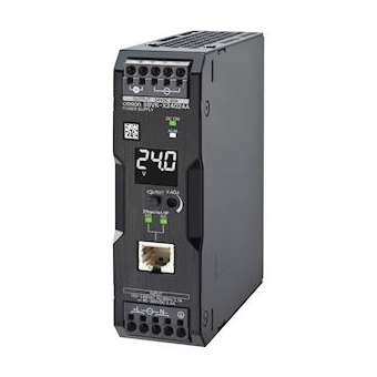 Alimentation 240 w, 24 vdc, 10 a, rail din, push-in, affichage|Omron electronics-OMRS8VK-X24024A-EIP