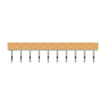Accessoire pour g2rv-sr/g3rv-sr peigne 10 broches jaune|Omron electronics-OMRPYDN-6.2-100Y