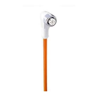 Cable connecteur m12, polypropylene, femelle, coudé, 4 pole, 5 m|Omron electronics-OMRY92E-S12PP4A5M