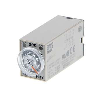 Minuterie électronique 4 fonctions 2rt 5a250vca|Omron electronics-OMRH3Y-2AC200-23060S