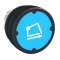 Harmony - Bouton poussoir pour envi roment dur, ble|Schneider Electric-SCHZB4BC98005RA