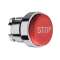 Harmony XB4 - tête bouton poussoir - D22 - dépassant - marqué - rouge|Schneider Electric-SCHZB4BL434