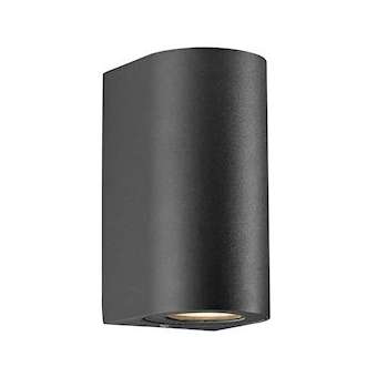 CANTO MAXI 2 applique murale Aluminium Noir GU10|Nordlux-ORX49721003