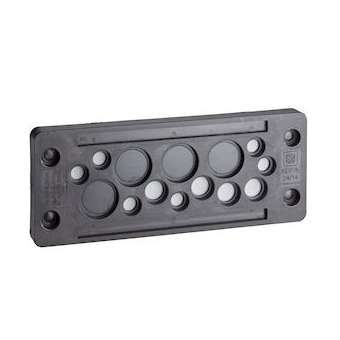 Spacial - Thalassa - plaque passe-câbles - 29 ouvertures - 112x36mm|Schneider Electric-SCHNSYTSA2429SE
