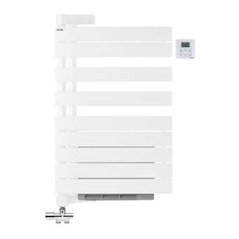 Régate Twist Air EC gauche, Blanc RAL 9016, 594W, H 1280 mm / L 550 mm|Acova-ACAXRL128055IFS