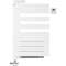 Régate Twist Air EC gauche, Blanc RAL 9016, 594W, H 1280 mm / L 550 mm|Acova-ACAXRL128055IFS