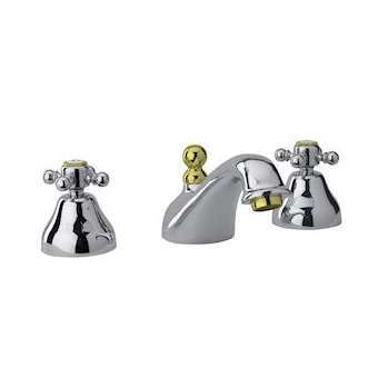 Mélangeur lavabo 3 trous TIFFANY|Paini france-PIN1815CO