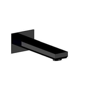 Bec mural lg 200 mm plaza noir mat|Paini france-PINBPL200PZ