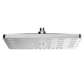 Pomme de tête rectangulaire plaza chrome 320x200mm|Paini france-PINRECR320ABS