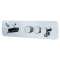 Mitigeur b/douche encastré mural SPIRIT chrome