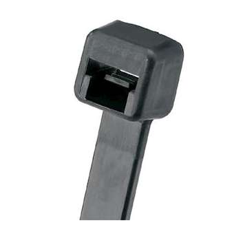 Collier PLT,122X4,8mm,PA 6.6,Noir UV,Cdt:100 (Sachet)|Panduit Composants Industriels-PNUPLT1S-C0