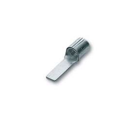 Cosse nue roulée à brasée à embout plat 4 à 6 mm² - L 17 mm|Cembre-CMBS6-PP17