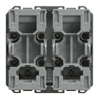 Interrupteur pour volet roulant gallery inverseur 2 modules|Hager-HAGWXF300