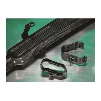 Clip à pied ancre oblong pour gaine annelée D 21 mm en PA66HIRHS noir - RCCD21|HellermannTyton-HNE15092300