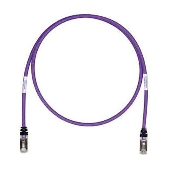 Copper Patch Cord, Cat 6A, Violet S/FTP|-PUISTP6X1-5MVL