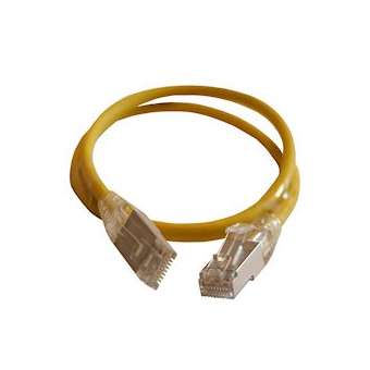 Cordon RJ45 LCS³ catégorie6A Haute Densité S/FTP blindé 100ohms - 0,5m - LSOH|Legrand-LEG051550