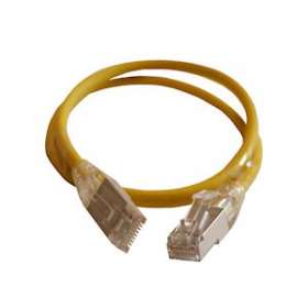 Cordon RJ45 LCS³ catégorie6A Haute Densité S/FTP blindé 100ohms - 0,5m - LSOH|Legrand-LEG051550
