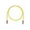 Copper Patch Cord, Cat 6A, Yellow S/FTP