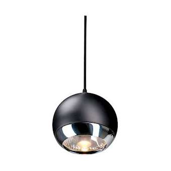 LIGHT EYE 150, suspension pour EASYTEC II, chrome/noir, GU10, max. 75W|SLV-DC5185590
