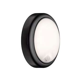 Applique 230V Cone Wall Dét mouvement IP44 15W 3000K plastique gris|Paulmann-PUA94187